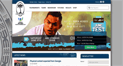Desktop Screenshot of fijirugby.com